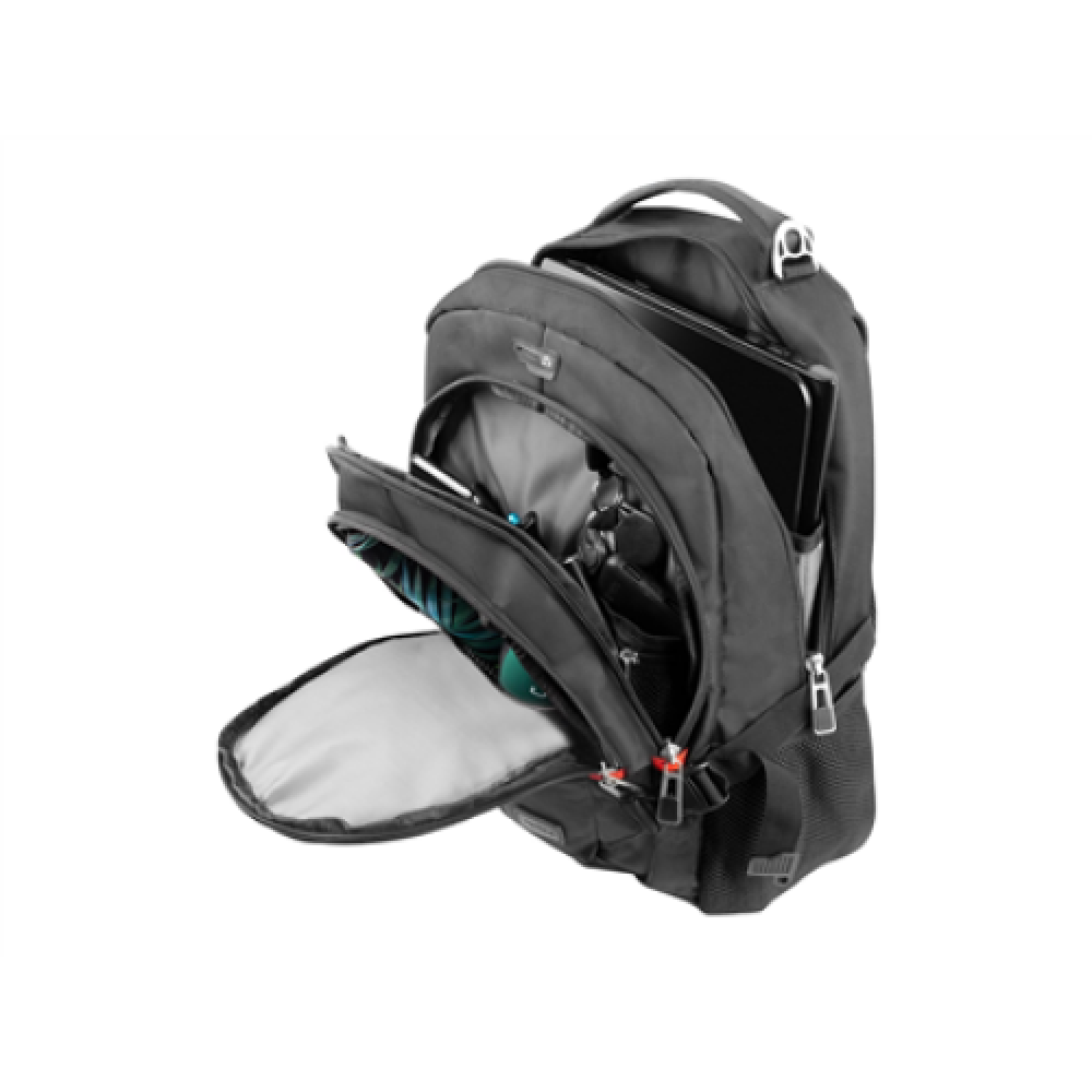 Natec , NTO-1703 , Laptop Backpack Merino , Backpack , Black , 15.6 , Shoulder strap