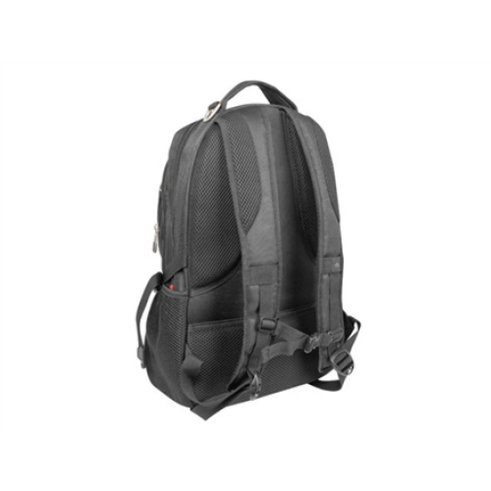 Natec , NTO-1703 , Laptop Backpack Merino , Backpack , Black , 15.6 , Shoulder strap