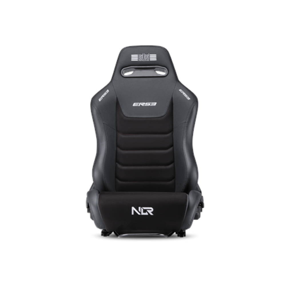 Next Level Racing , Premium PU Leather , Reclining Seat , ERS3 Elite PU Leather & Suede Edition , Black