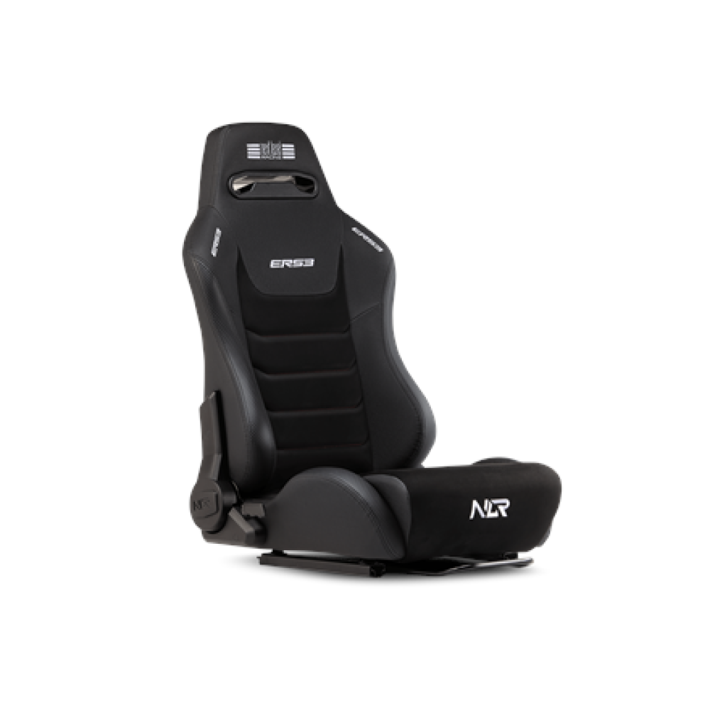 Next Level Racing , Premium PU Leather , Reclining Seat , ERS3 Elite PU Leather & Suede Edition , Black
