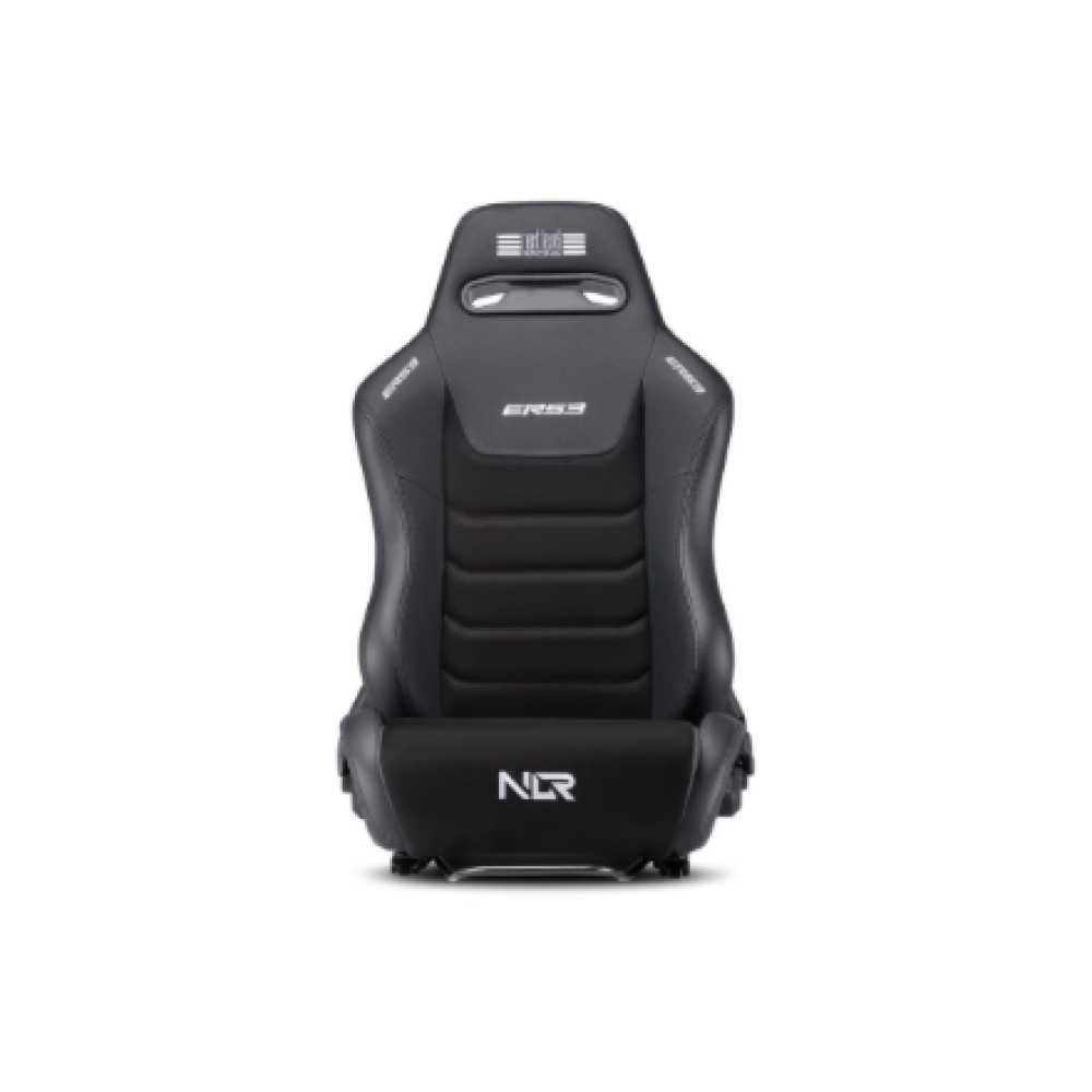 Next Level Racing , Premium PU Leather , Reclining Seat , ERS3 Elite PU Leather & Suede Edition , Black