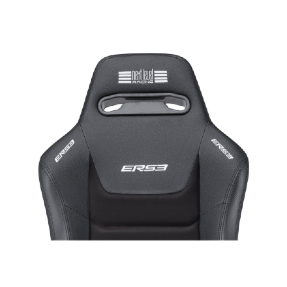 Next Level Racing , Premium PU Leather , Reclining Seat , ERS3 Elite PU Leather & Suede Edition , Black
