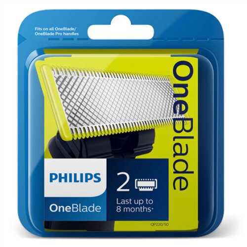 Philips QP220/50 Wet use, Number of shaver heads/blades 2, Green/ black