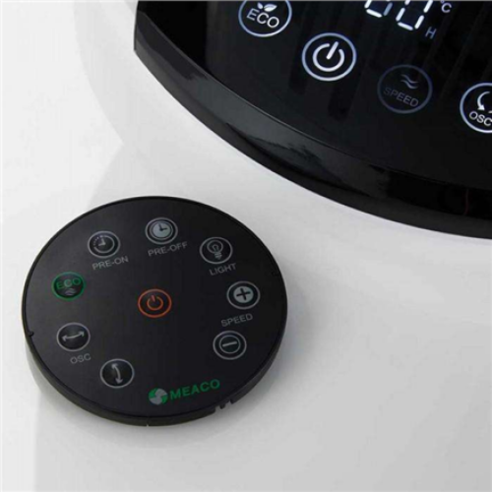 MEACO Air Circulator MeacoFan 1056 Table Fan, Number of speeds 12, 23.5 W, Oscillation, White