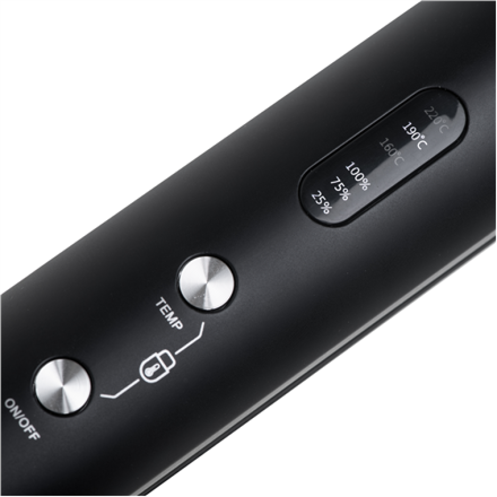 Adler Cordless Hair Straightener , AD 2327 , Ceramic heating system , Display LED , Temperature (min) 160 °C , Temperature (max) 220 °C , Black