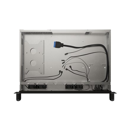 Lanberg Rackmount server chassis ITX 300/10 19/1U , SC01-3001-10B , Black