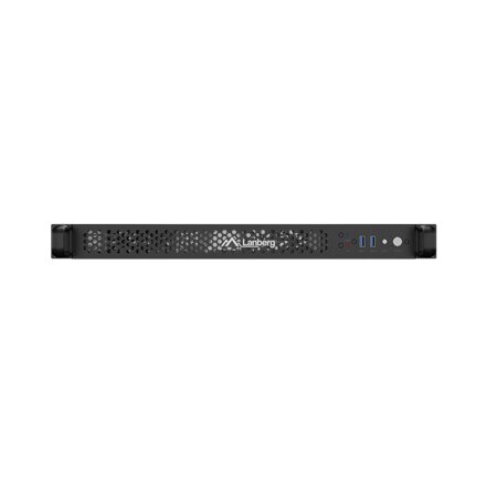 Lanberg Rackmount server chassis ITX 300/10 19/1U , SC01-3001-10B , Black