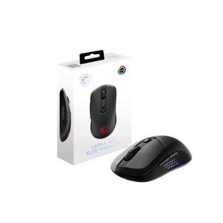 MSI Gaming Mouse , VERSA 300 ELITE WIRELESS , Wireless , 2.4 GHz, Bluetooth 5.3, USB 2.0