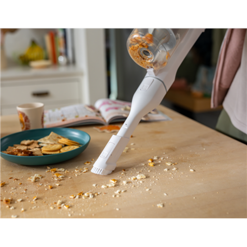 Bissell Stick Vacuum , PowerClean , Cordless operating , 200 W , Operating time (max) 40 min , Warm White/Gray/Sparkling Silver