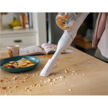 Bissell Stick Vacuum , PowerClean , Cordless operating , 200 W , Operating time (max) 40 min , Warm White/Gray/Sparkling Silver