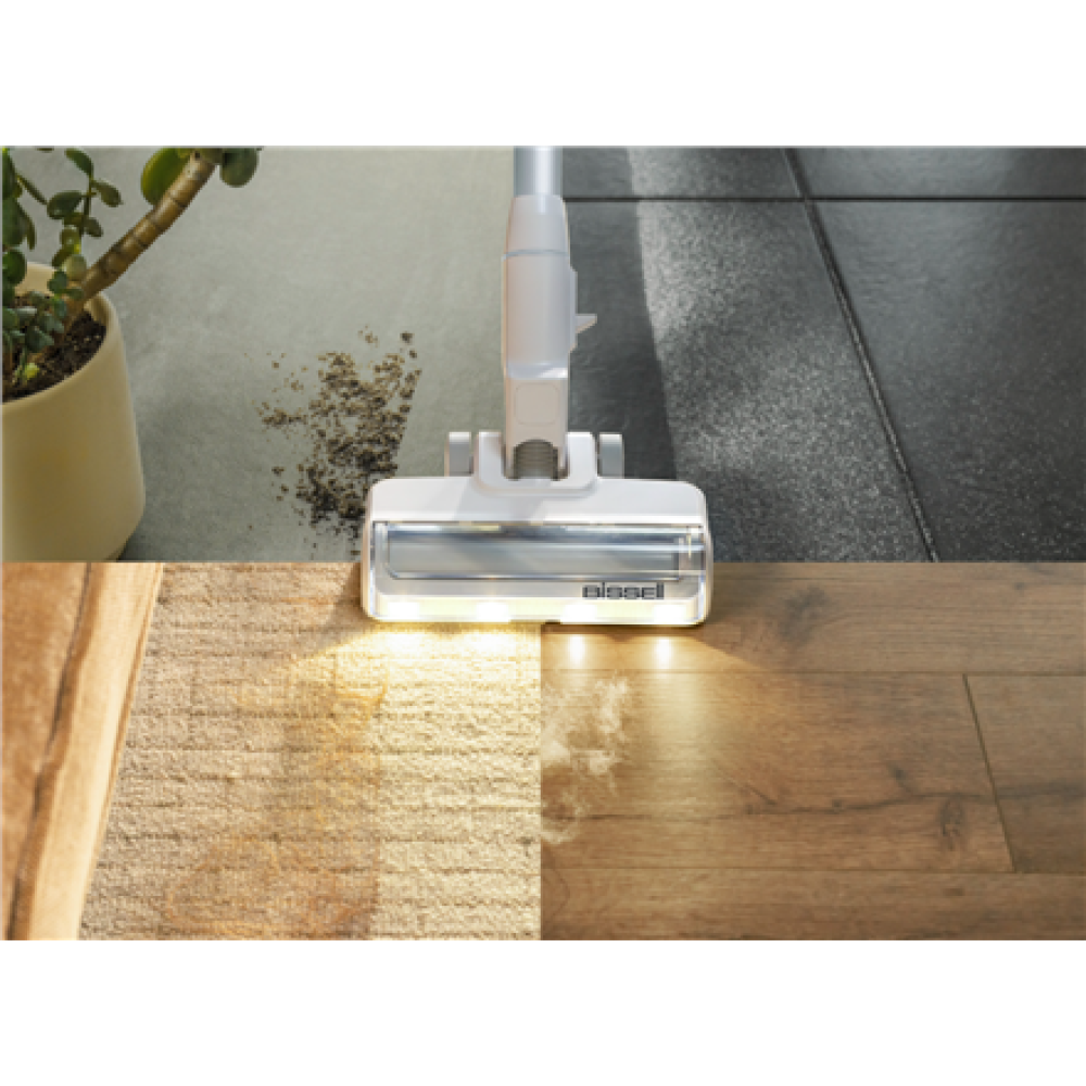 Bissell Stick Vacuum , PowerClean , Cordless operating , 200 W , Operating time (max) 40 min , Warm White/Gray/Sparkling Silver
