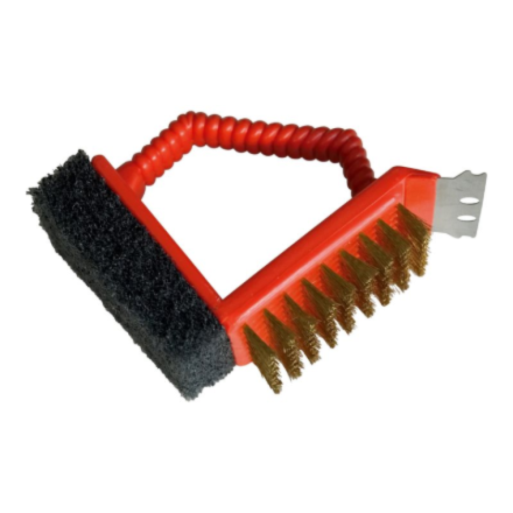 Barbecook , 3-in-1 brush red (24pcs/disp) , BC-ACC-7064