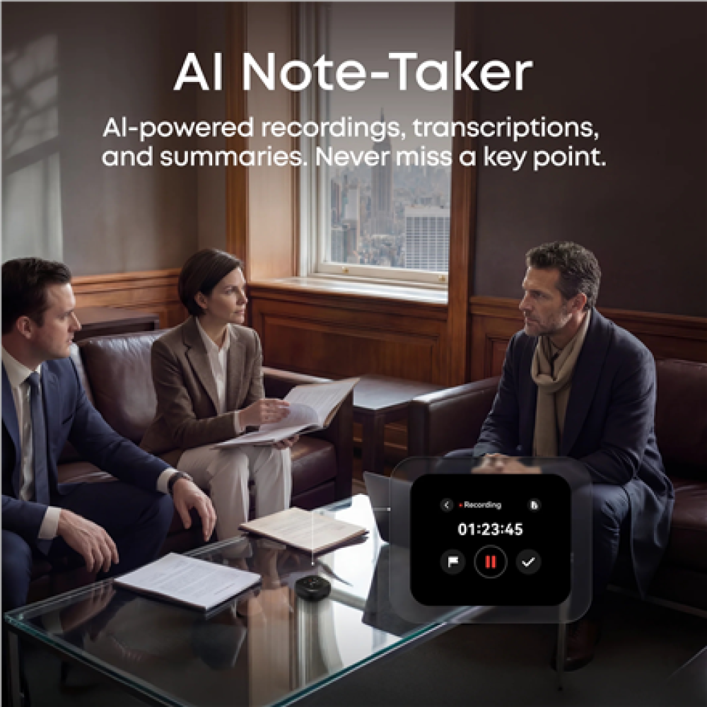 Anker Soundcore Wireless Earbuds , Liberty 5 Pro Max , Bluetooth , In-Ear , Microphone , Black , Noise canceling , Noise reduction