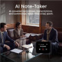Anker Soundcore Wireless Earbuds , Liberty 5 Pro Max , Bluetooth , In-Ear , Microphone , Black , Noise canceling , Noise reduction