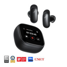 Anker Soundcore Wireless Earbuds , Liberty 5 Pro Max , Bluetooth , In-Ear , Microphone , Black , Noise canceling , Noise reduction Anker Soundcore Wireless Earbuds , Liberty 5 Pro Max , Bluetooth , In-Ear , Microphone , Black , Noise canceling , Noise reduction