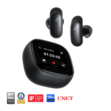 Anker Soundcore Wireless Earbuds , Liberty 5 Pro Max , Bluetooth , In-Ear , Microphone , Black , Noise canceling , Noise reduction Anker Soundcore Wireless Earbuds , Liberty 5 Pro Max , Bluetooth , In-Ear , Microphone , Black , Noise canceling , Noise reduction