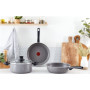 TEFAL Frying Pan , B5790642 Cook Natural , Frying , Diameter 28 cm , Fixed handle , Black