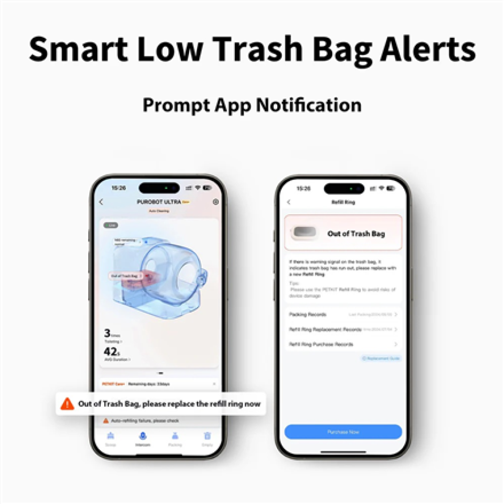 PETKIT , Waste bag set for Purobot Ultra, 3 pcs