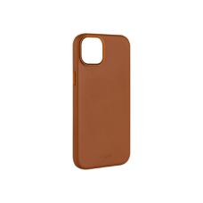 Fixed MagLeather , Back cover , Apple , iPhone 16 , Leather , Brown