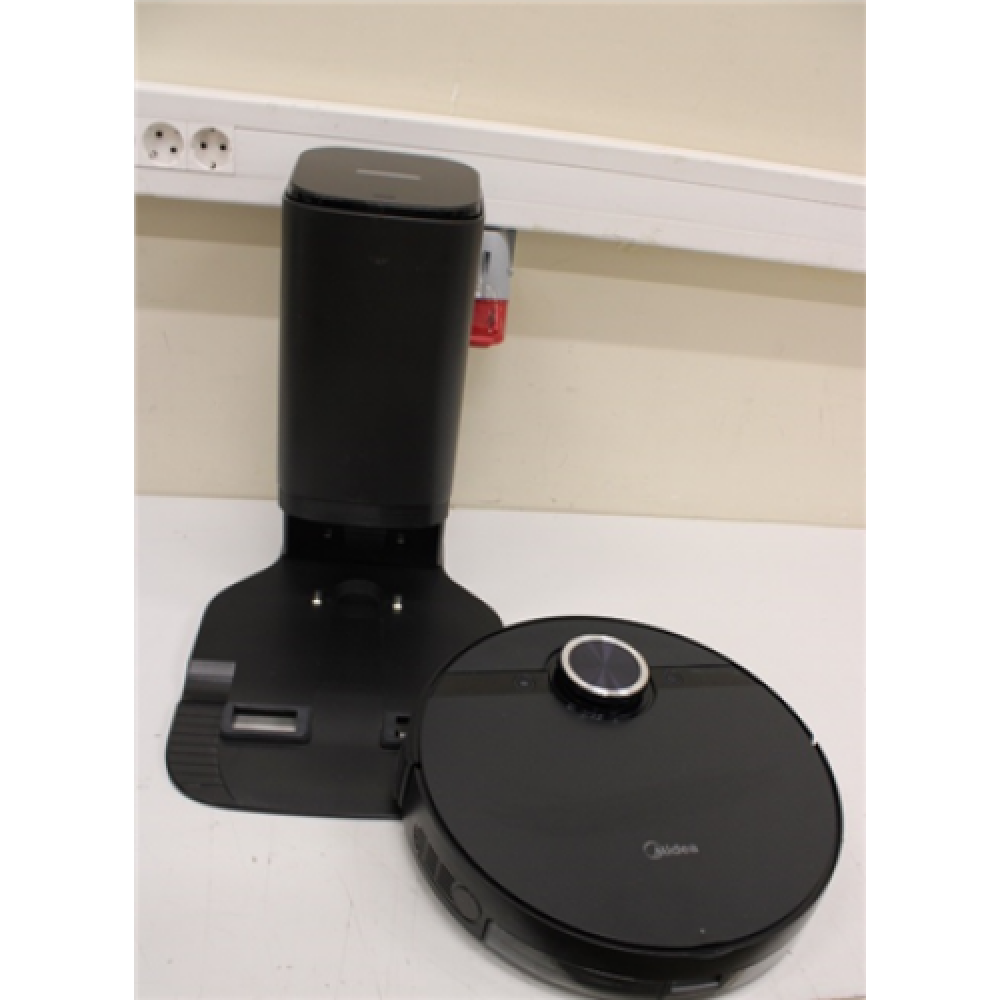 SALE OUT. Midea , S8+ , Robotic Vacuum Cleaner , Wet&Dry , Operating time (max) 180 min , Lithium Ion , 5200 mAh , Dust capacity 0.45 + 5 L , 4000 Pa , Black , Battery warranty month(s) , USED, SCRATCHED, DIRTY