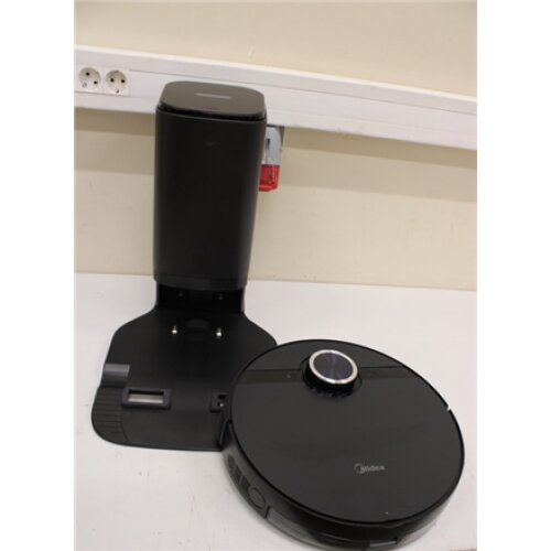 SALE OUT. Midea , S8+ , Robotic Vacuum Cleaner , Wet&Dry , Operating time (max) 180 min , Lithium Ion , 5200 mAh , Dust capacity 0.45 + 5 L , 4000 Pa , Black , Battery warranty month(s) , USED, SCRATCHED, DIRTY
