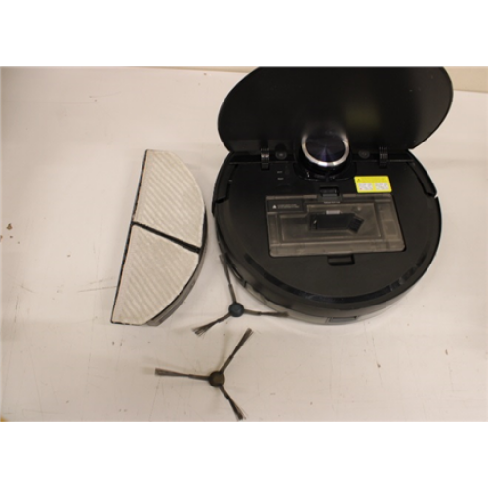 SALE OUT. Midea , S8+ , Robotic Vacuum Cleaner , Wet&Dry , Operating time (max) 180 min , Lithium Ion , 5200 mAh , Dust capacity 0.45 + 5 L , 4000 Pa , Black , Battery warranty month(s) , USED, SCRATCHED, DIRTY