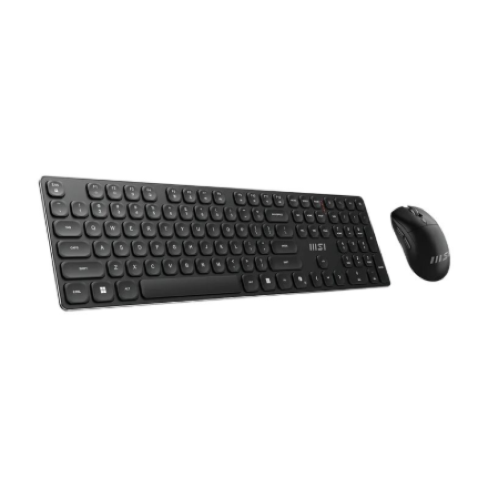 MSI , FORGE K210 , Keyboard and Mouse Set , Wireless , Mouse included , US , Scissor , Black