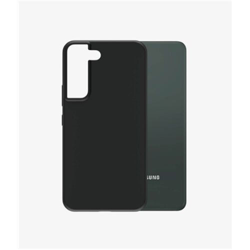 PanzerGlass Biodegradable Case Samsung Galaxy S22+ Bio-based plastic Black 100% Compostable. Contains wood material. Sleek black design. Compatible with wireless charging