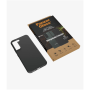 PanzerGlass Biodegradable Case Samsung Galaxy S22+ Bio-based plastic Black 100% Compostable. Contains wood material. Sleek black design. Compatible with wireless charging