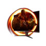 AOC , Monitor , 24G2SPAE/BK , 23.8 , IPS , FHD , 16:9 , 165 Hz , 4 ms , 1920 x 1080 , 300 cd/m² , HDMI ports quantity 2