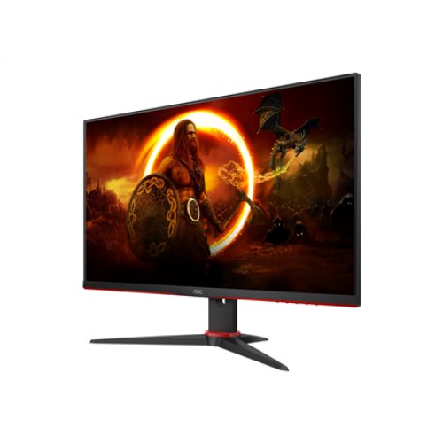 AOC , Monitor , 24G2SPAE/BK , 23.8 , IPS , FHD , 16:9 , 165 Hz , 4 ms , 1920 x 1080 , 300 cd/m² , HDMI ports quantity 2