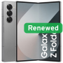Samsung Renewed Grade A++ , Samsung Galaxy Z Fold 6 , Silver , 7.6 , Dynamic AMOLED 2X , 256 GB , 5G , Android
