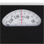Adler Mechanical Bathroom Scale AD 8179 Maximum weight (capacity) 136 kg, Accuracy 1000 g, Black/White