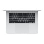 Apple , MacBook Air , Silver , 15.3 , IPS , 2880 x 1864 , Apple M2 , 8 GB , SSD 256 GB , Apple M2 10-core GPU , Without ODD , macOS , 802.11ax , Bluetooth version 5.3 , Keyboard language Russian , Keyboard backlit , Warranty 12 month(s) , Battery warranty