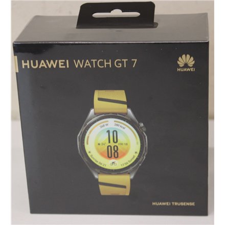 SALE OUT. HUAWEI WATCH GT 7 46mm, Yellow, Atum-B39FY DAMAGED PACKAGING , SALE OUT. Huawei , DAMAGED PACKAGING