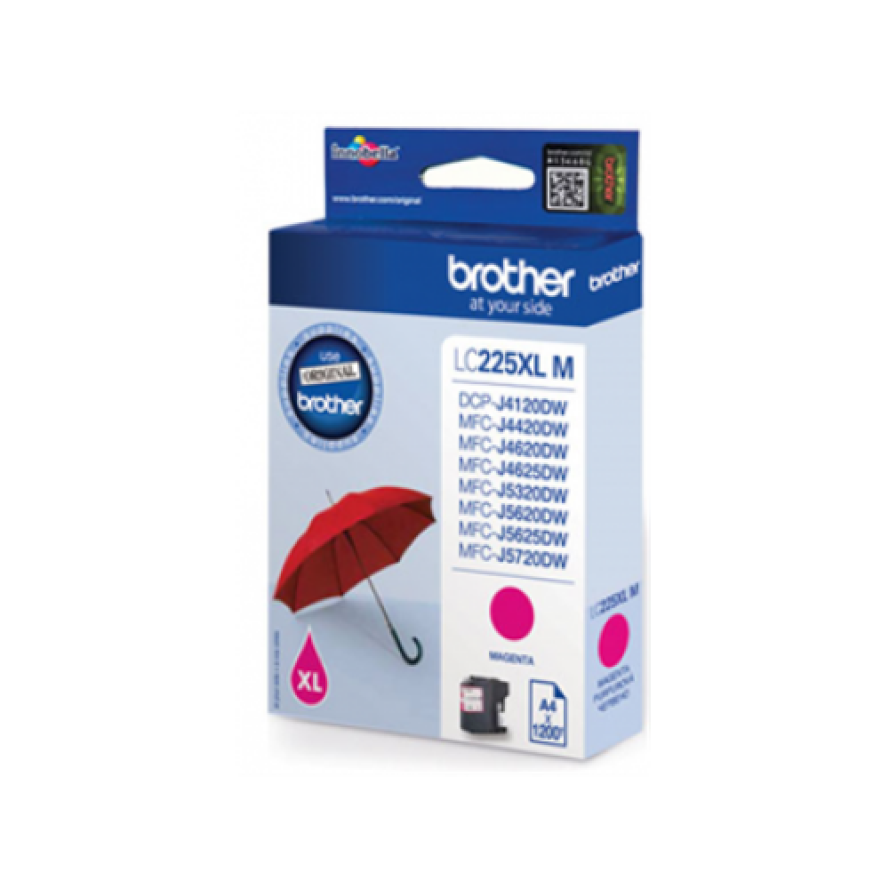 Brother LC-225XLM , Ink Cartridge , Magenta