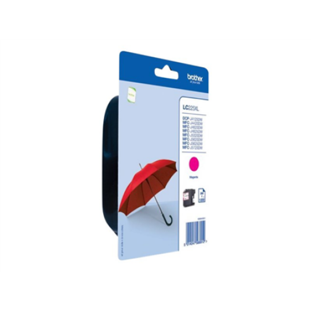Brother LC-225XLM , Ink Cartridge , Magenta