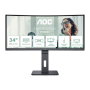 AOC , CU34P3CV , 34 , VA , 21:9 , 100 Hz , 4 ms , 3440 x 1440 pixels , HDMI ports quantity 1