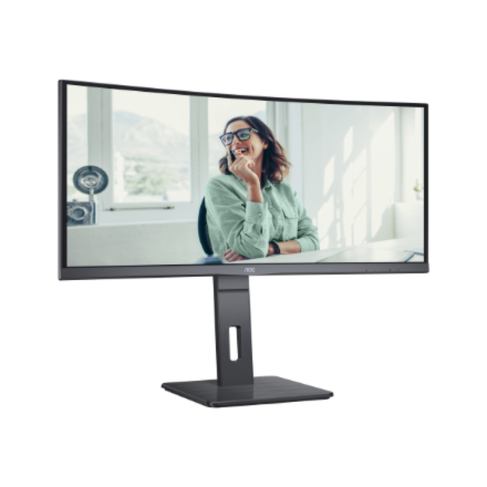 AOC , CU34P3CV , 34 , VA , 21:9 , 100 Hz , 4 ms , 3440 x 1440 pixels , HDMI ports quantity 1