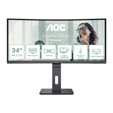 AOC CU34P3CV , 34 , VA , 21:9 , 100 Hz , 4 ms , 3440 x 1440 pixels , HDMI ports quantity 1