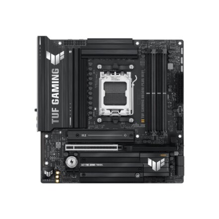 Asus TUF GAMING B850M-PLUS WIFI , Processor family AMD , Processor socket AM5 , DDR5 , Supported hard disk drive interfaces M.2, SATA , Number of SATA connectors 4