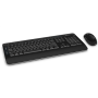 Microsoft PP3-00023 WrlssDsktp3050 with AES USB Eng IN CD Keyboard and Mouse Set, Wireless, US