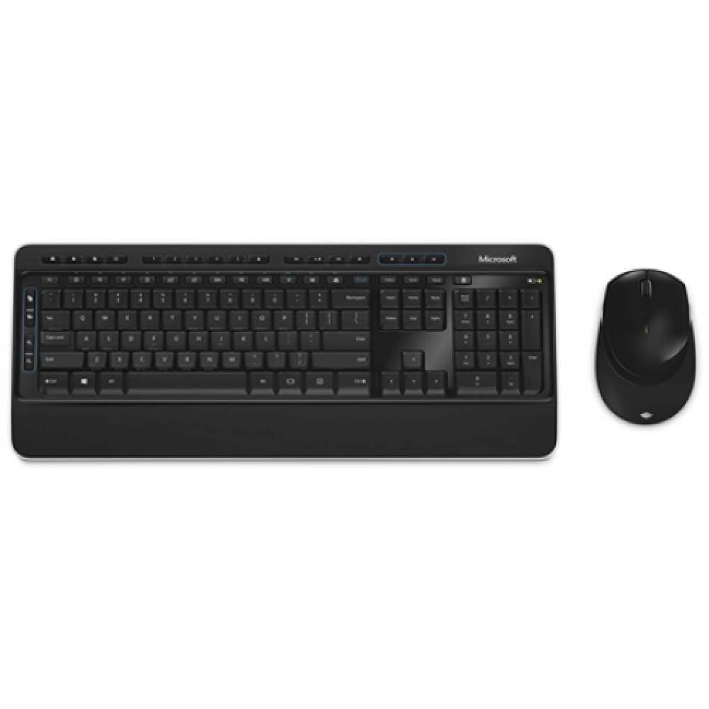 Microsoft PP3-00023 WrlssDsktp3050 with AES USB Eng IN CD Keyboard and Mouse Set, Wireless, US
