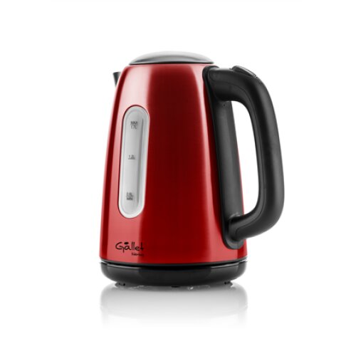 Gallet Kettle GALBOU701R Electric 2200 W 1.7 L Stainless steel 360° rotational base Red