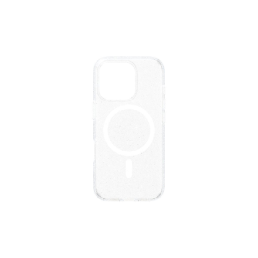 CARE Flagship Case , Back cover , Apple , iPhone 16 Pro , Recycled plastic , White , Urban Combat Star Lit with MagSafe