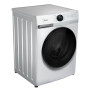Midea , Washing Machine with Dryer , MF200D80WB/W-HR , Front loading , Washing capacity 8 kg , 1400 RPM , Depth 48 cm , Width 60 cm , Digital , Drying system , Drying capacity 6 kg , Steam function , White