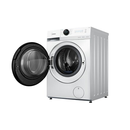 Midea , Washing Machine with Dryer , MF200D80WB/W-HR , Front loading , Washing capacity 8 kg , 1400 RPM , Depth 48 cm , Width 60 cm , Digital , Drying system , Drying capacity 6 kg , Steam function , White