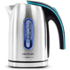Cecotec Kettle , ThermoSense 220 Steel , Electric , 1630 W , 1.2 L , Stainless Steel , 360° rotational base , Stainless Steel