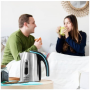 Cecotec Kettle , ThermoSense 220 Steel , Electric , 1630 W , 1.2 L , Stainless Steel , 360° rotational base , Stainless Steel