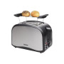 Tristar Toaster , BR-1022 , Power 800 W , Number of slots 2 , Housing material Plastic , Silver